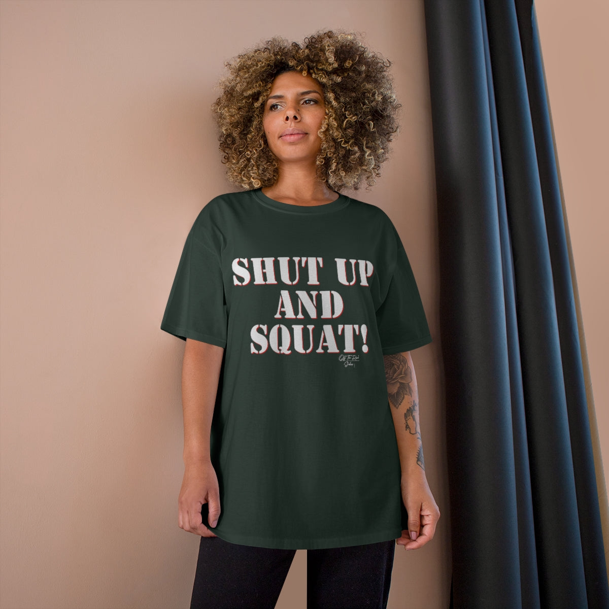 Shut up and Squat Champion T-Shirt