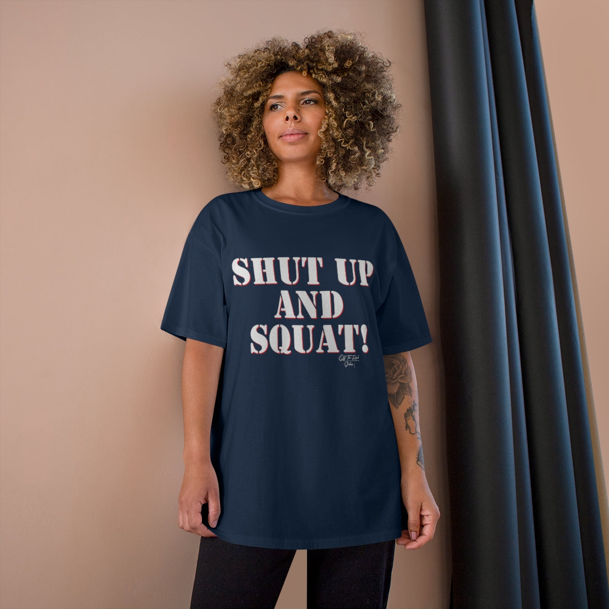 Shut up and Squat Champion T-Shirt