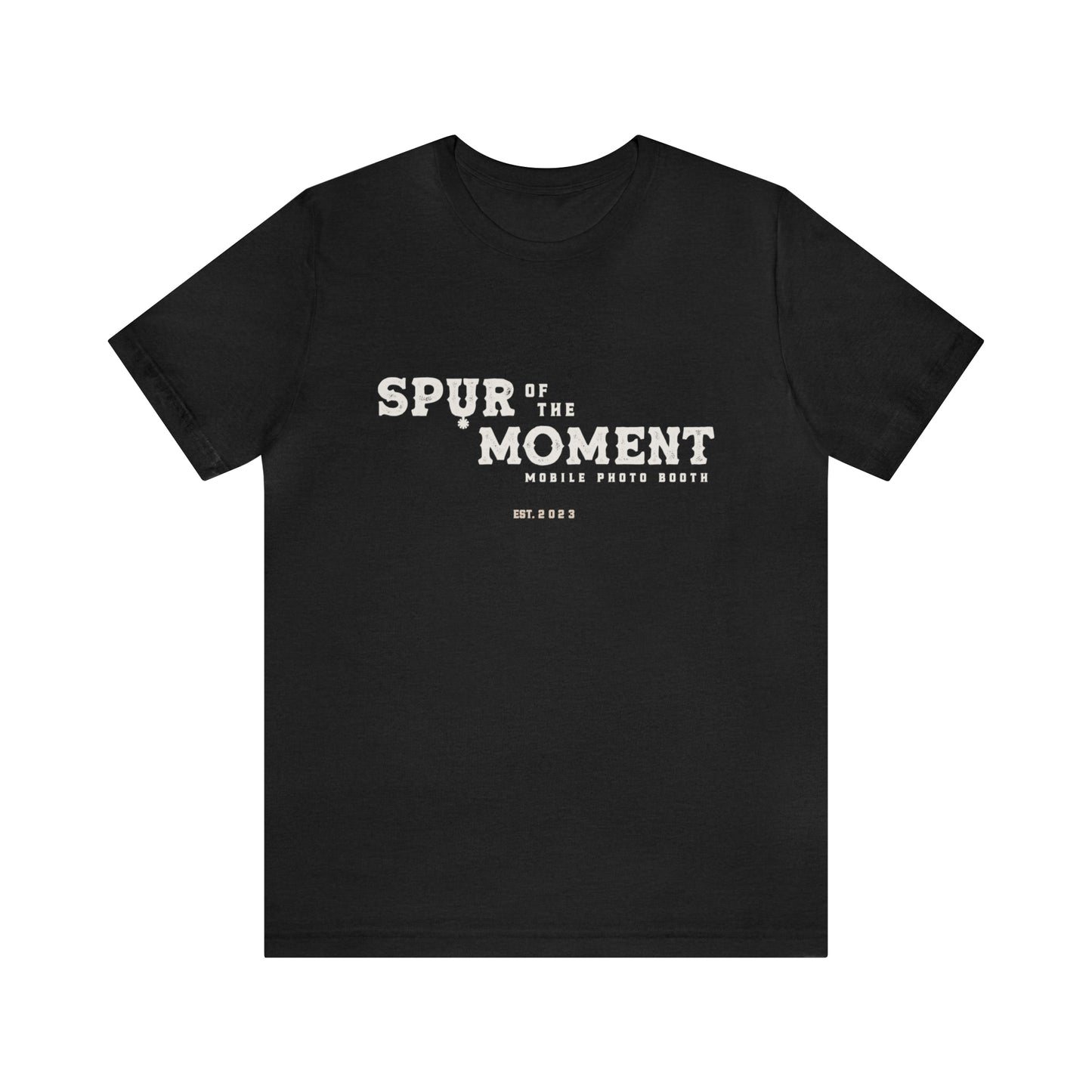 Spur of the Moment Photo Booth Short Sleeve Tee