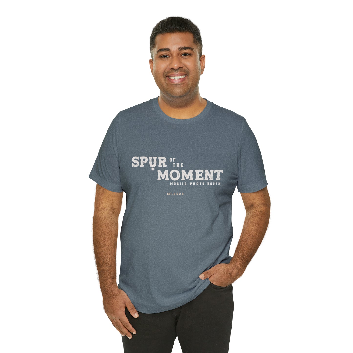 Spur of the Moment Photo Booth Short Sleeve Tee