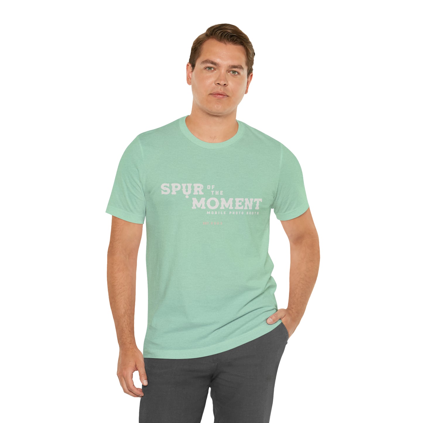 Spur of the Moment Photo Booth Short Sleeve Tee