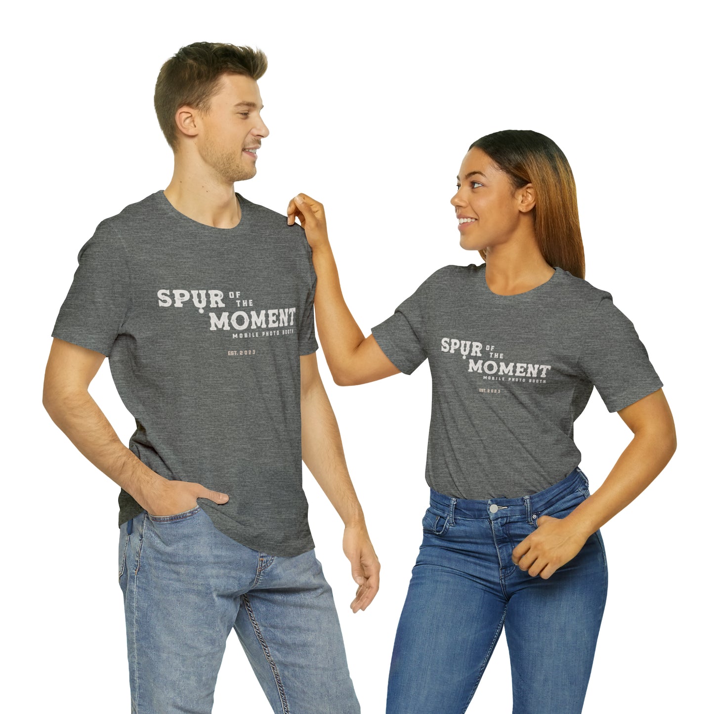 Spur of the Moment Photo Booth Short Sleeve Tee