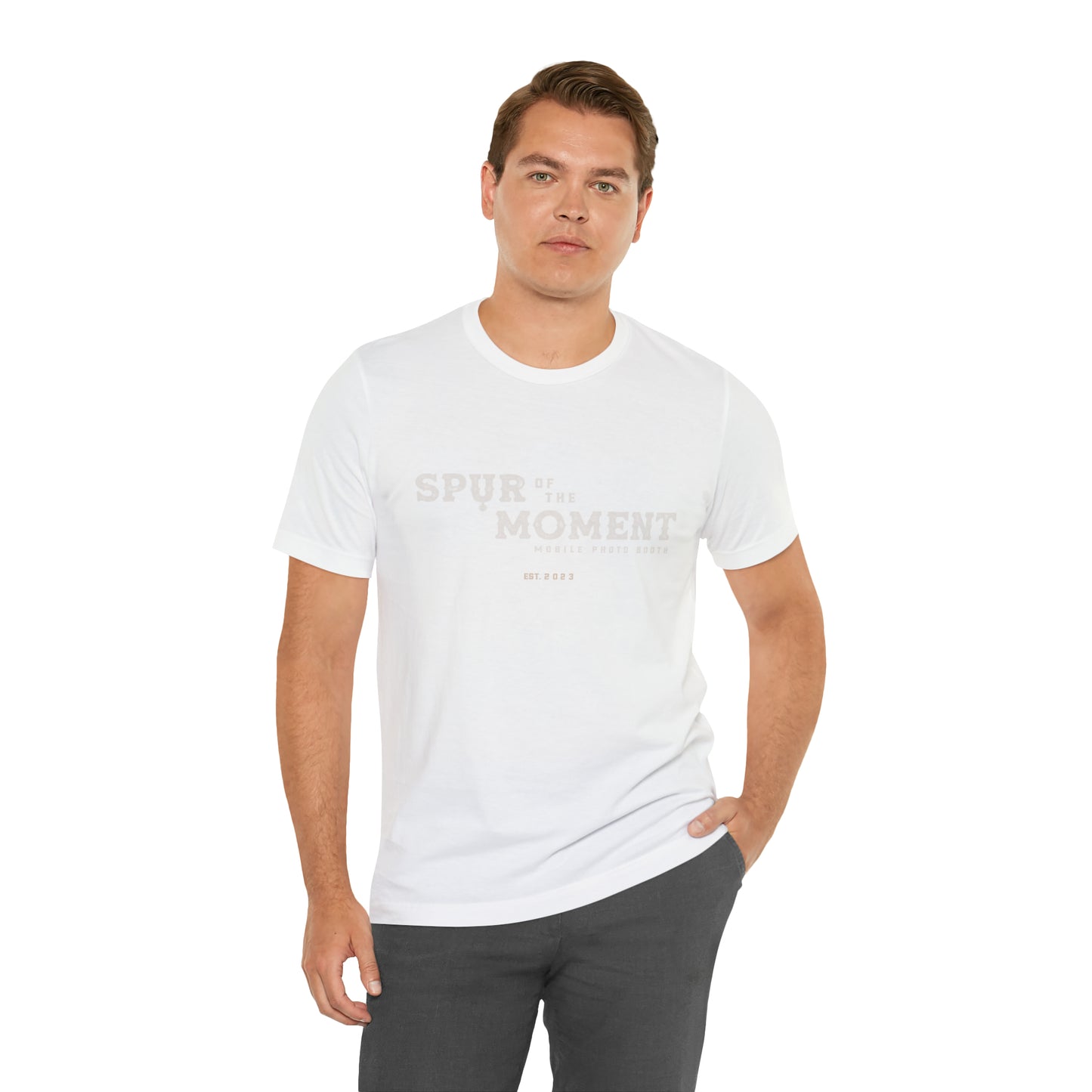 Spur of the Moment Photo Booth Short Sleeve Tee