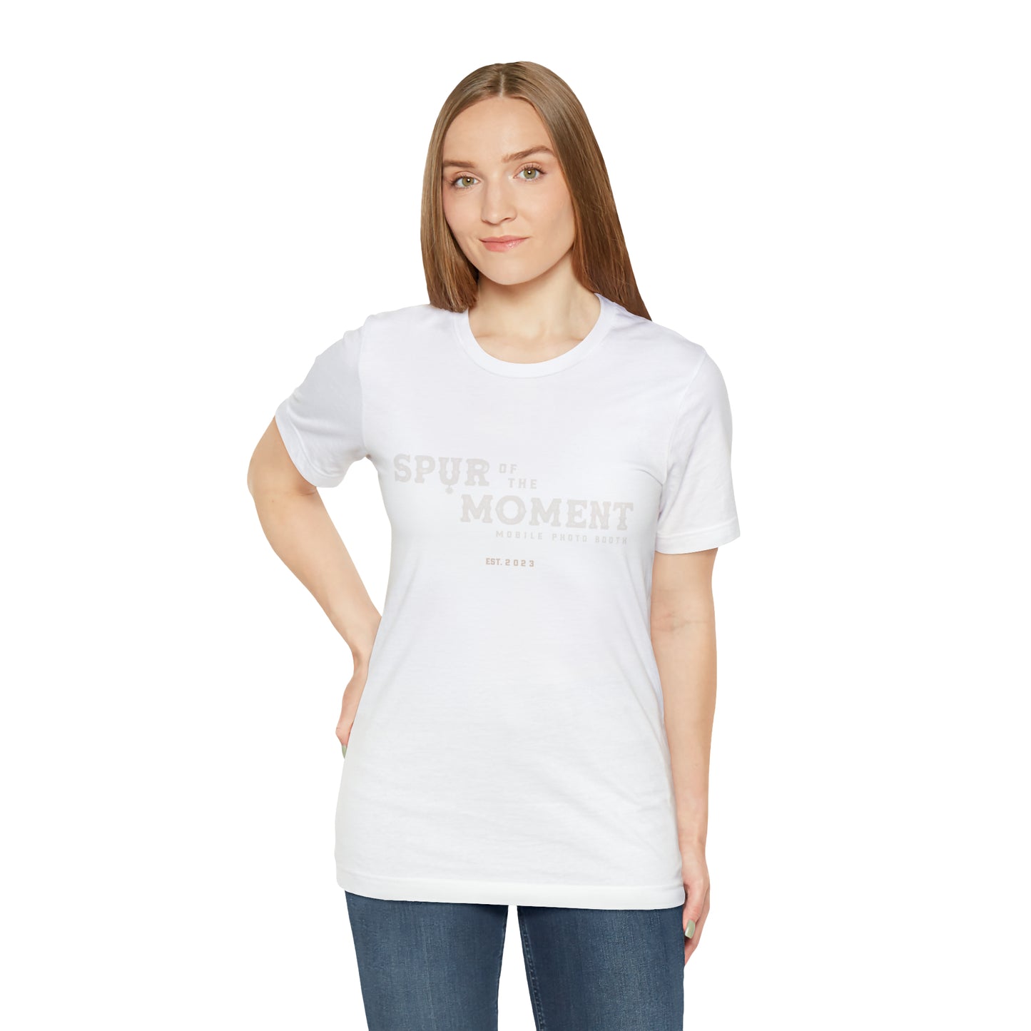 Spur of the Moment Photo Booth Short Sleeve Tee