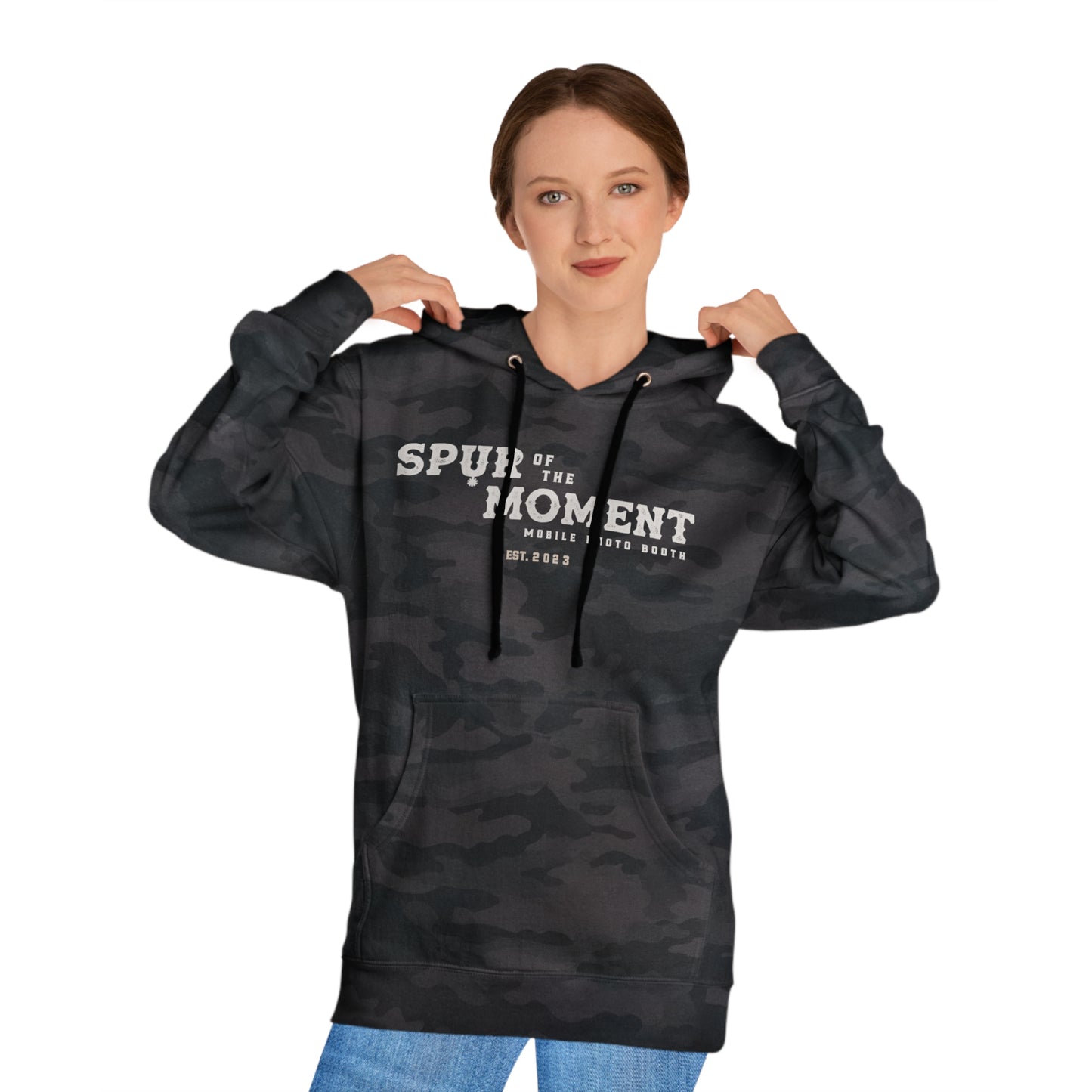 Spur of the Moment Photo Booth Hooded Sweatshirt