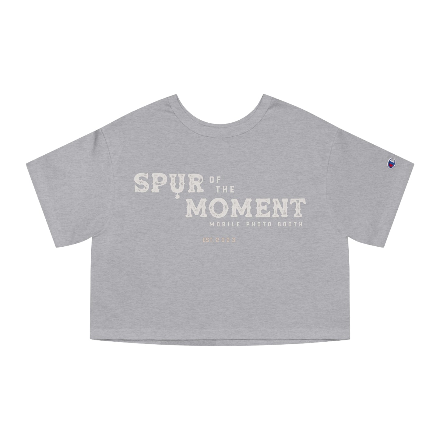 Spur of the Moment Photo Booth Cropped T-Shirt