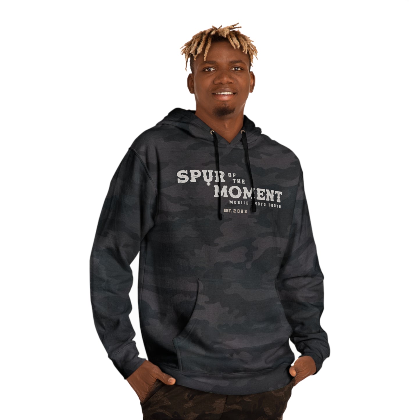 Spur of the Moment Photo Booth Hooded Sweatshirt