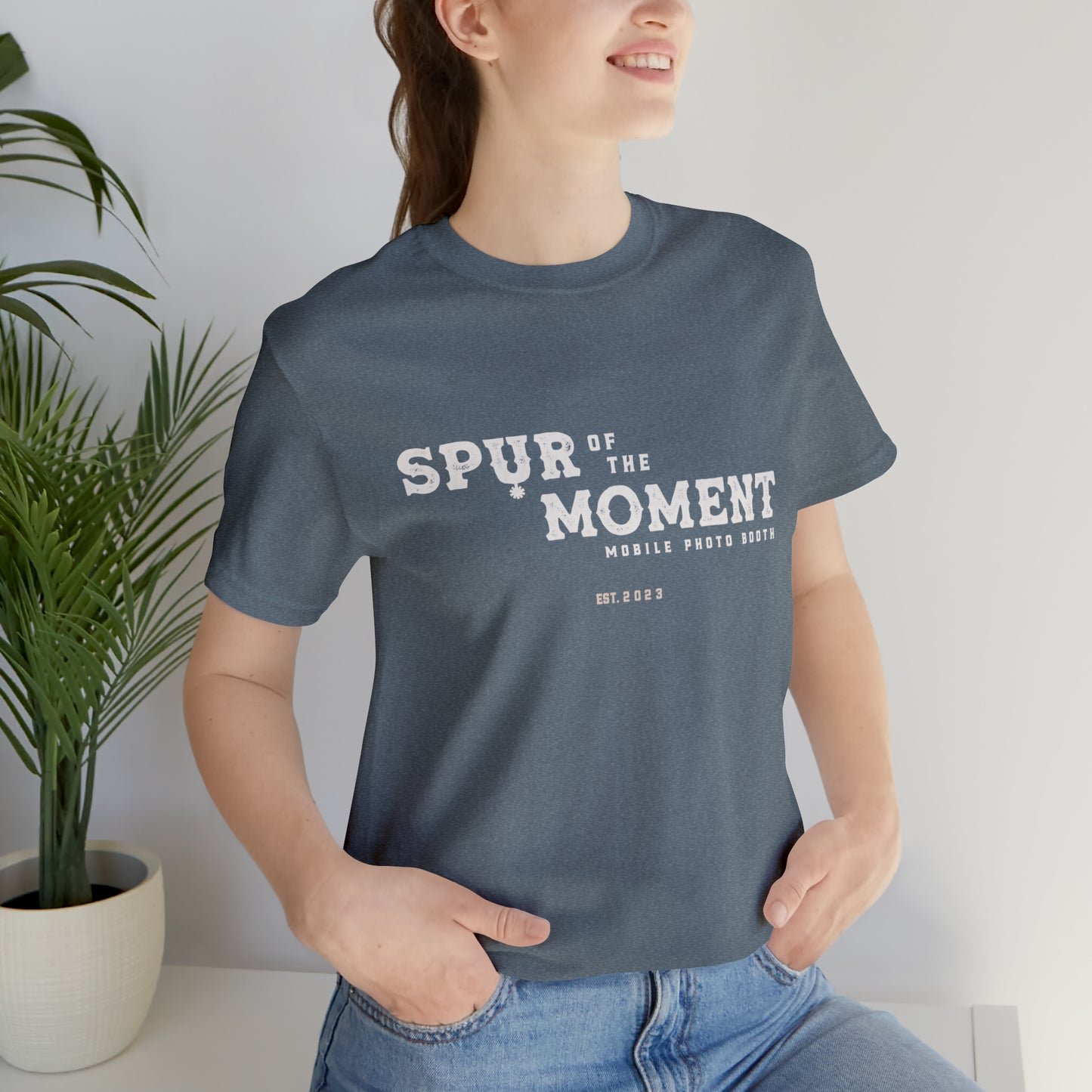 Spur of the Moment Photo Booth Short Sleeve Tee