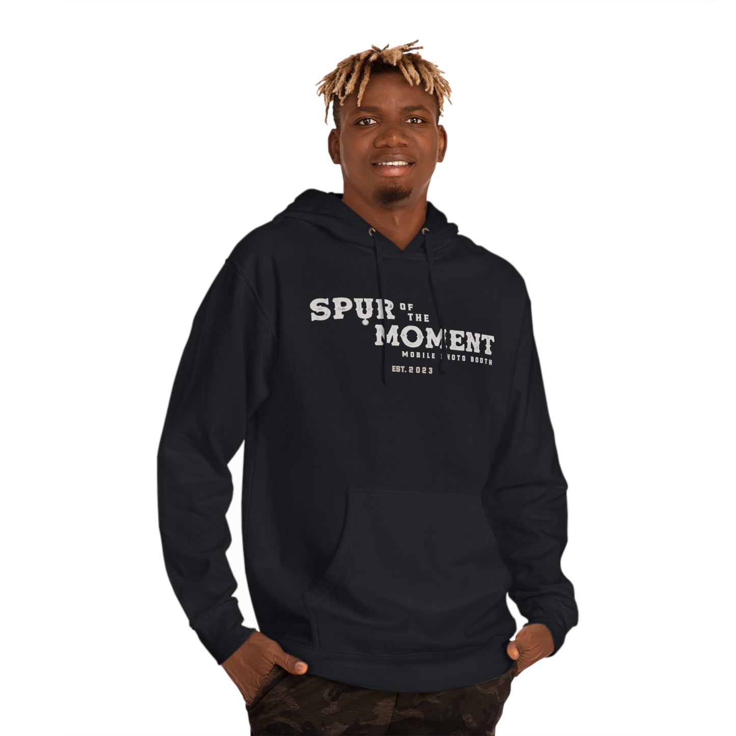 Spur of the Moment Photo Booth Hooded Sweatshirt