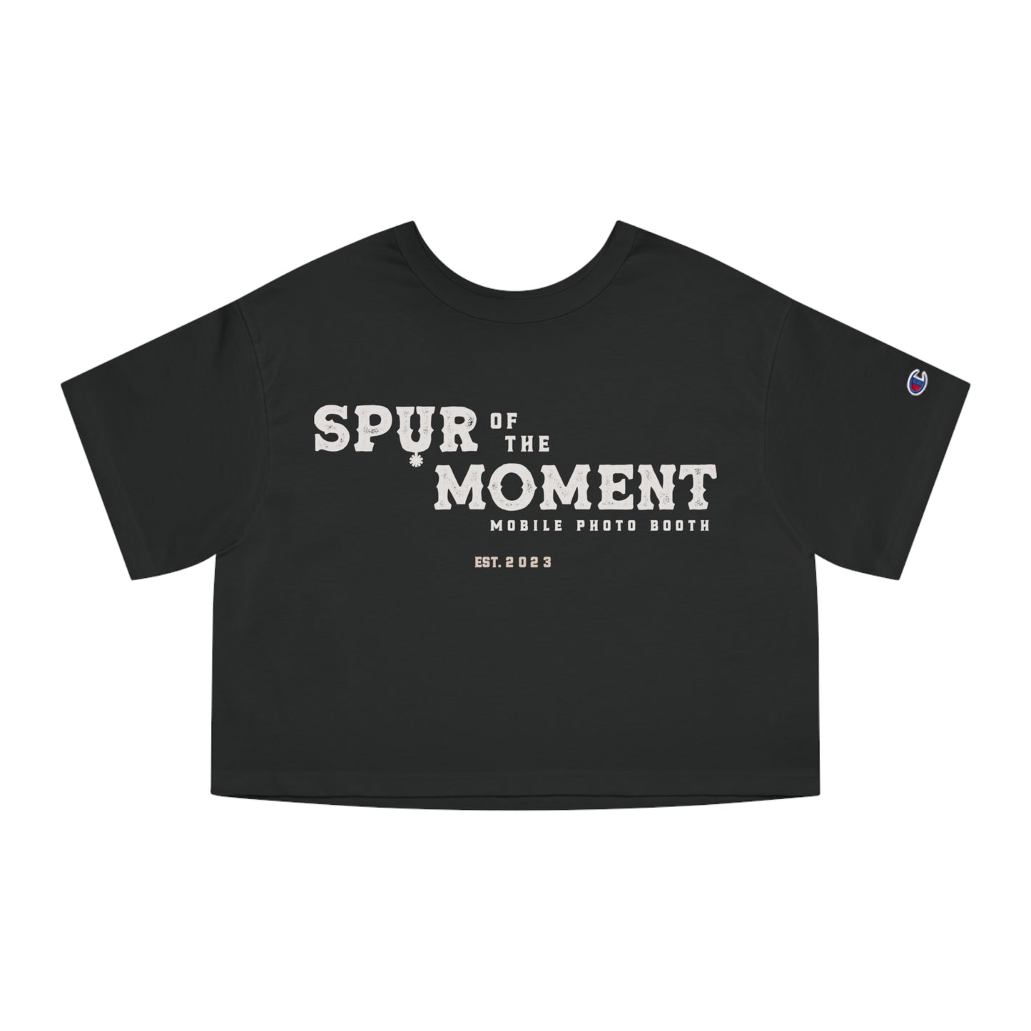 Spur of the Moment Photo Booth Cropped T-Shirt