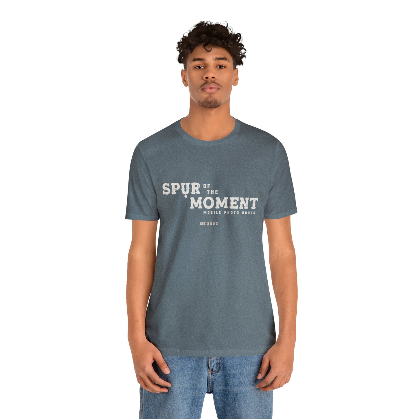 Spur of the Moment Photo Booth Short Sleeve Tee