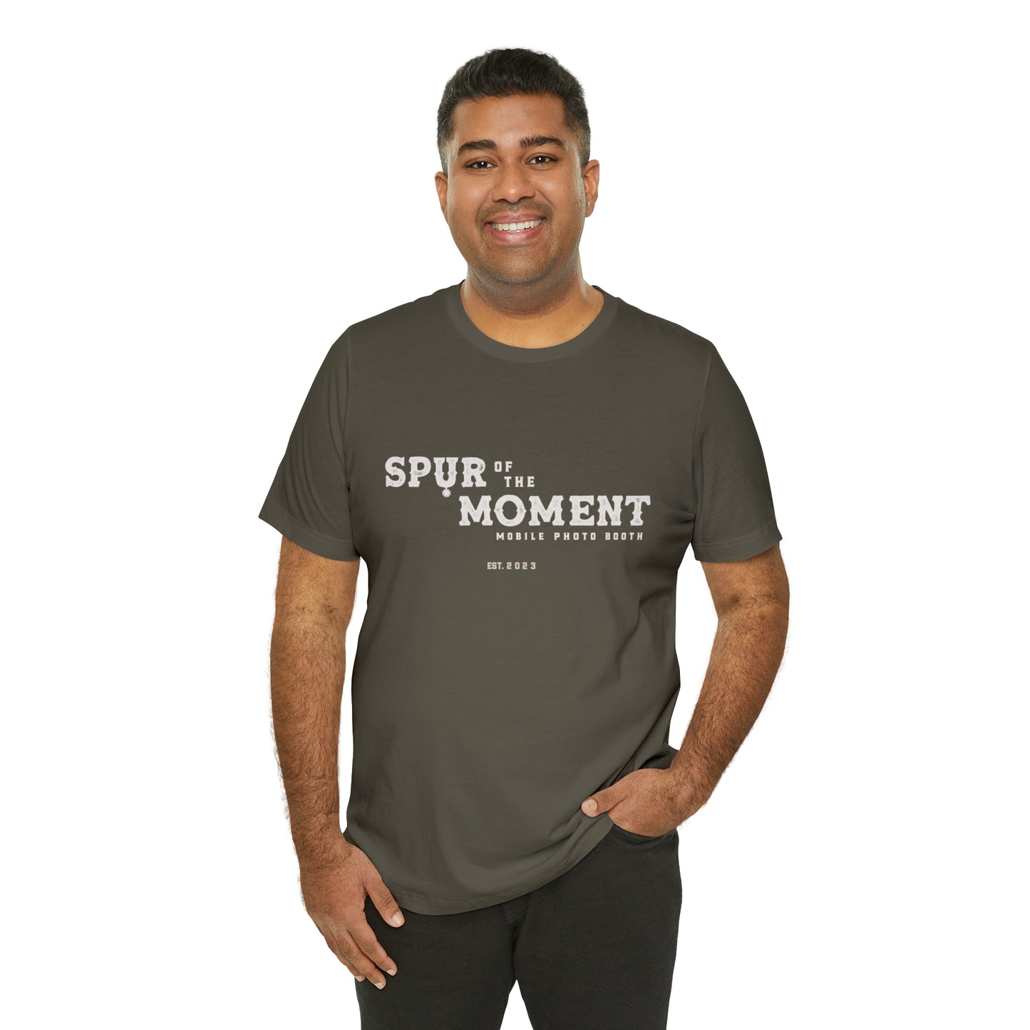 Spur of the Moment Photo Booth Short Sleeve Tee