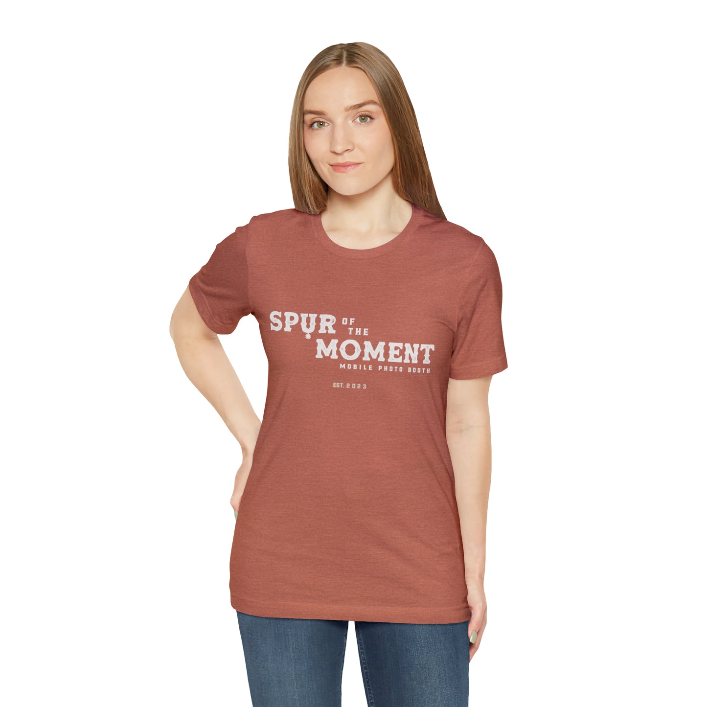 Spur of the Moment Photo Booth Short Sleeve Tee