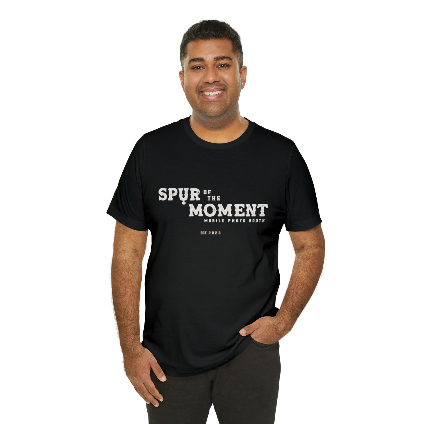 Spur of the Moment Photo Booth Short Sleeve Tee