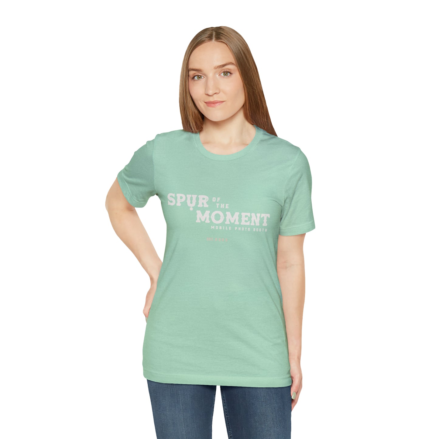 Spur of the Moment Photo Booth Short Sleeve Tee