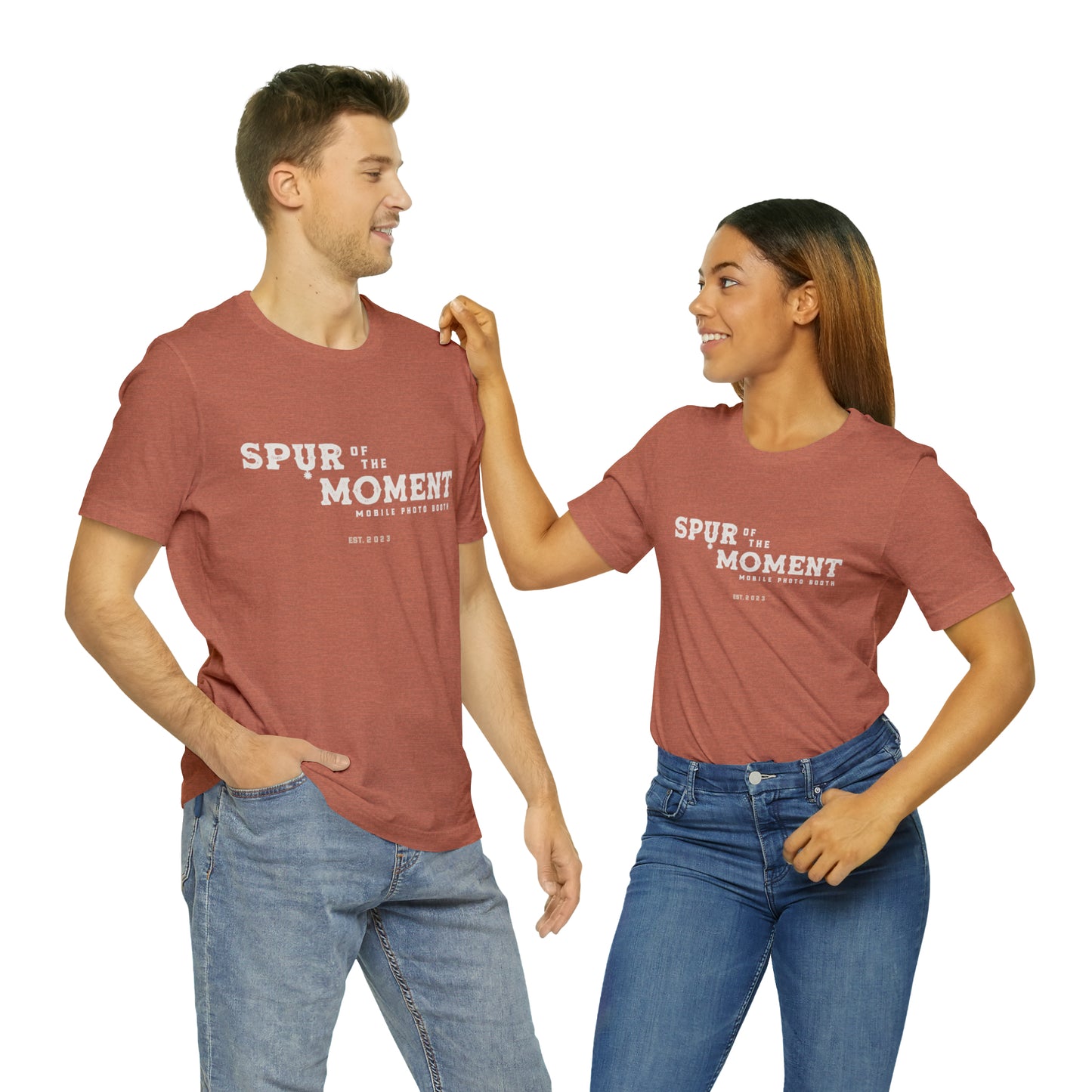 Spur of the Moment Photo Booth Short Sleeve Tee