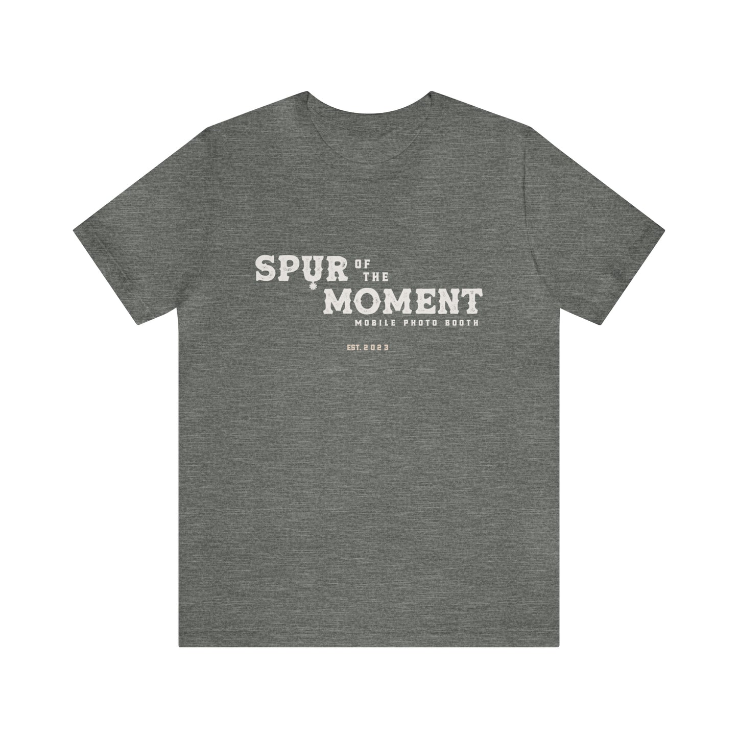 Spur of the Moment Photo Booth Short Sleeve Tee