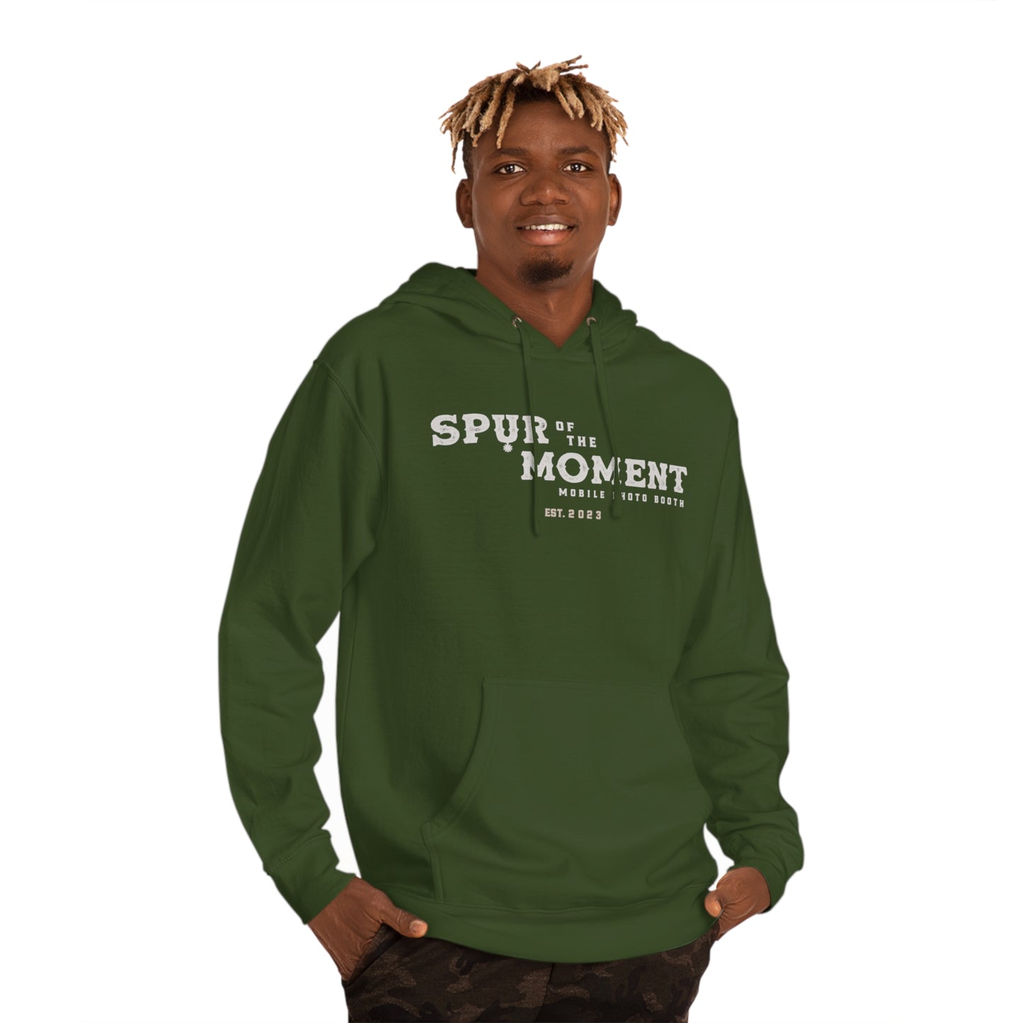 Spur of the Moment Photo Booth Hooded Sweatshirt