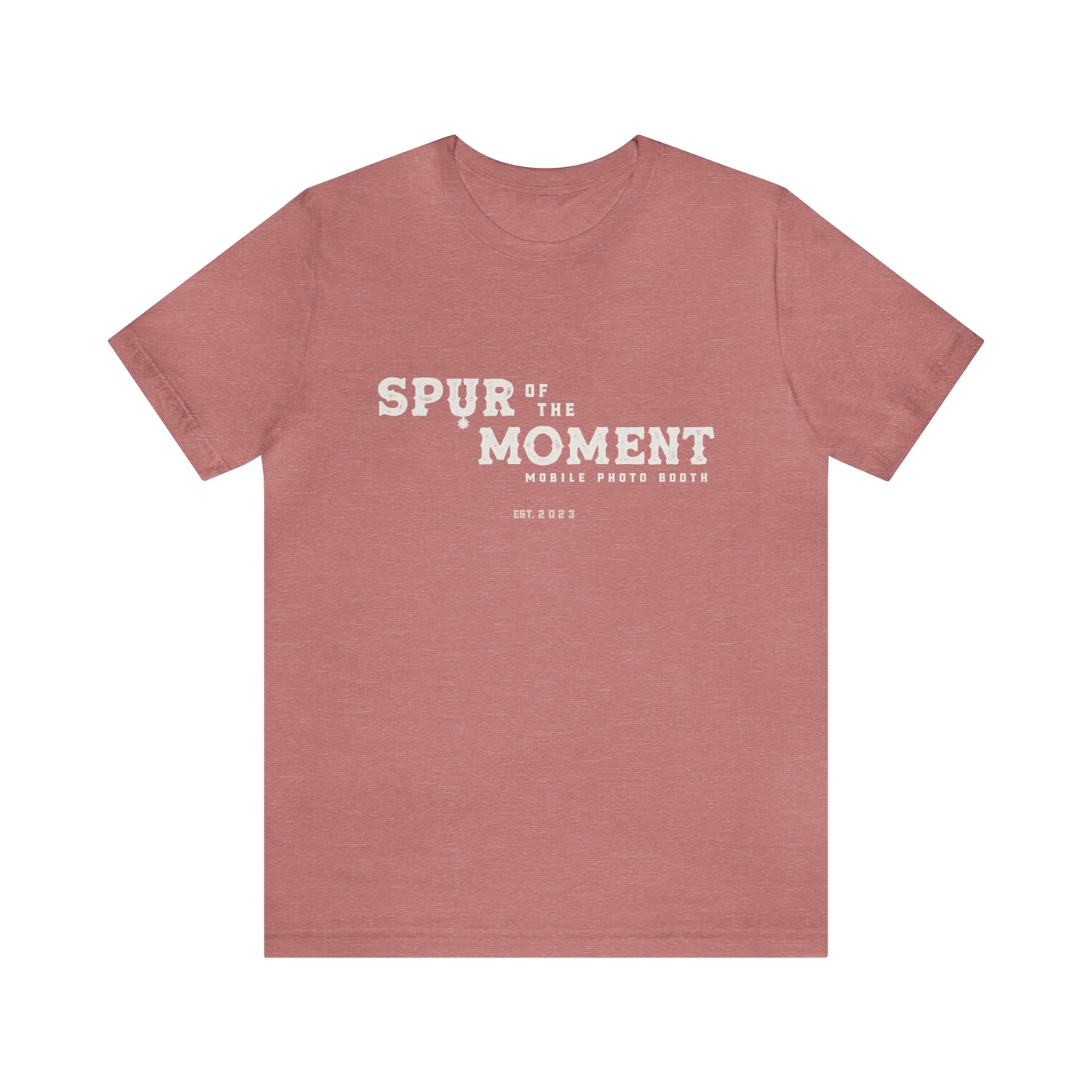 Spur of the Moment Photo Booth Short Sleeve Tee