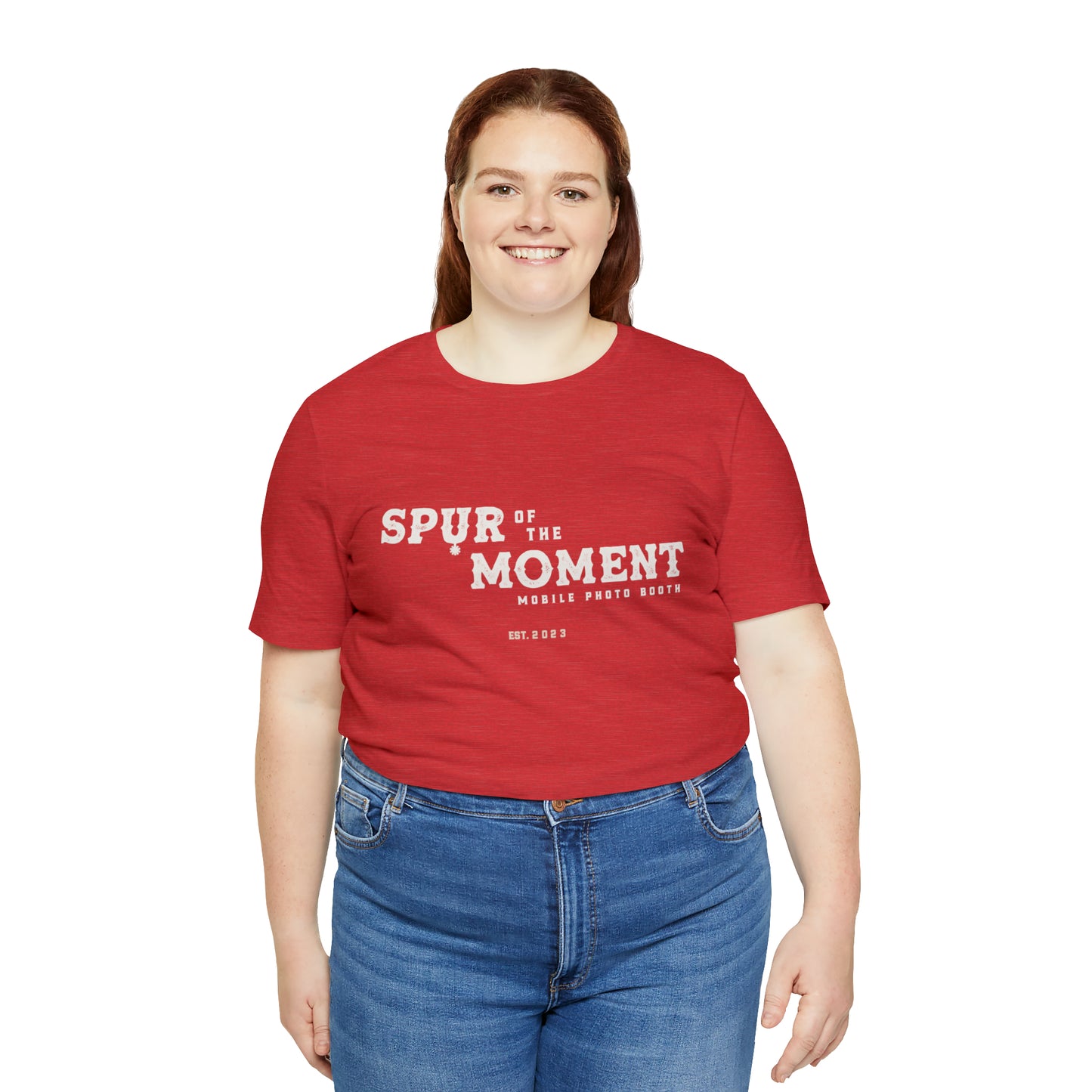 Spur of the Moment Photo Booth Short Sleeve Tee