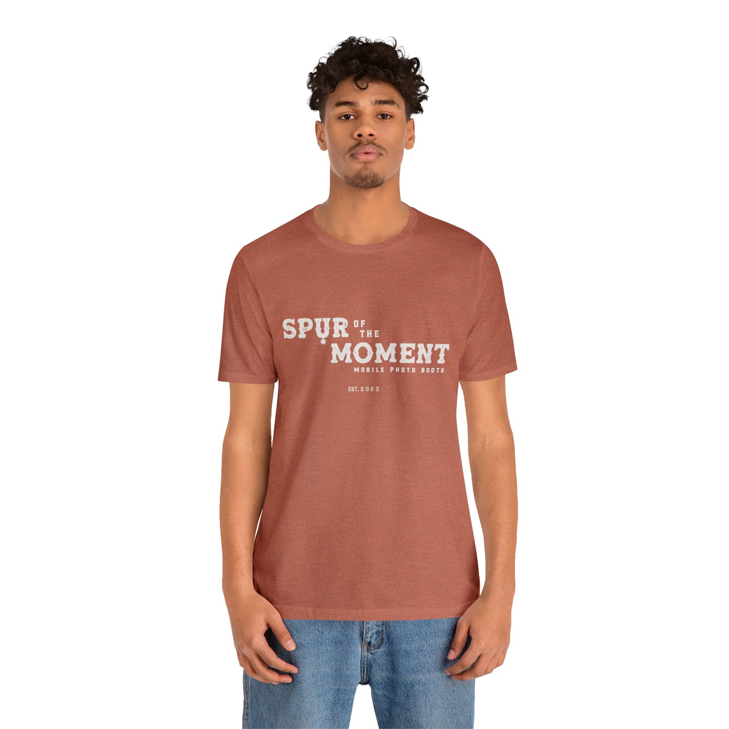 Spur of the Moment Photo Booth Short Sleeve Tee