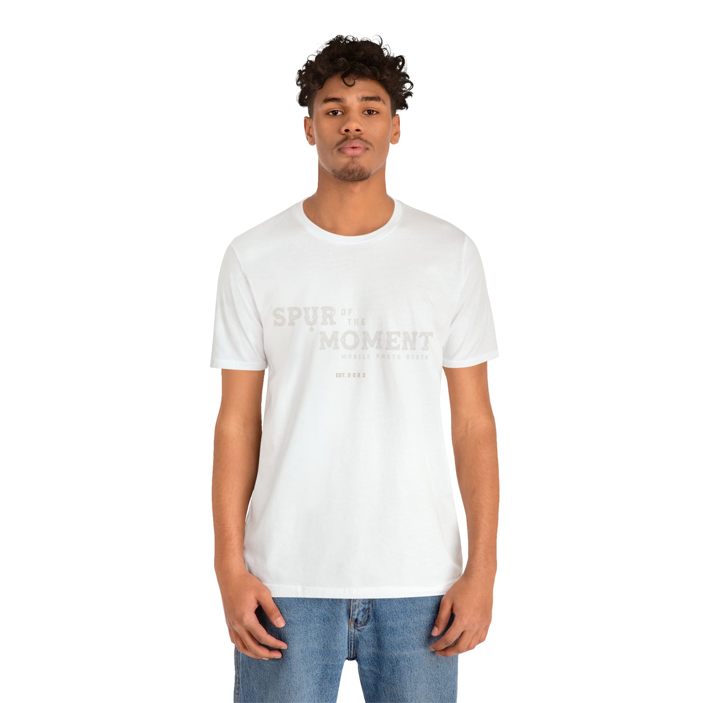 Spur of the Moment Photo Booth Short Sleeve Tee