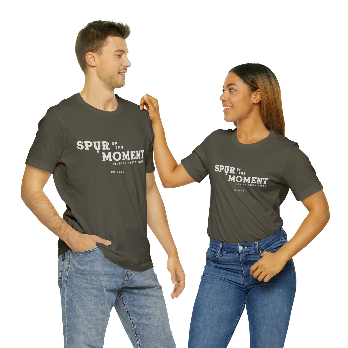 Spur of the Moment Photo Booth Short Sleeve Tee