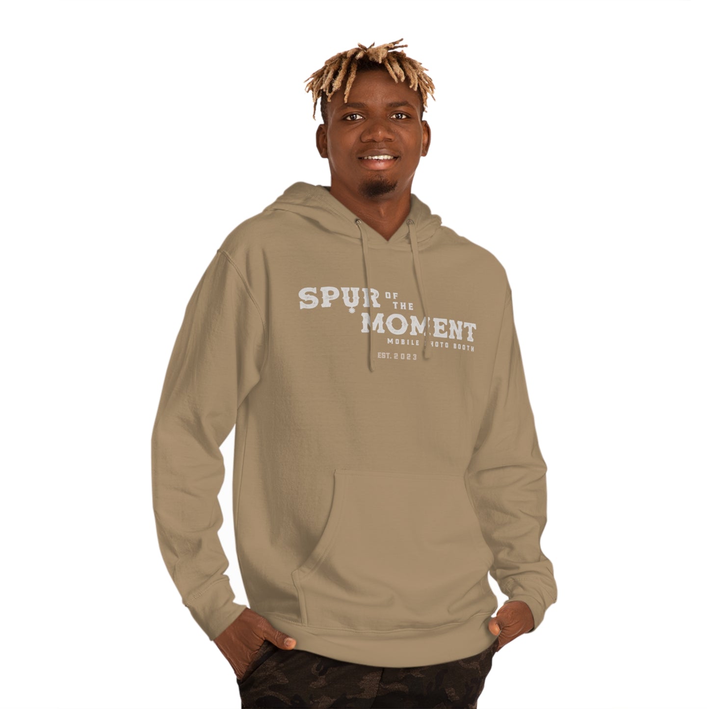 Spur of the Moment Photo Booth Hooded Sweatshirt