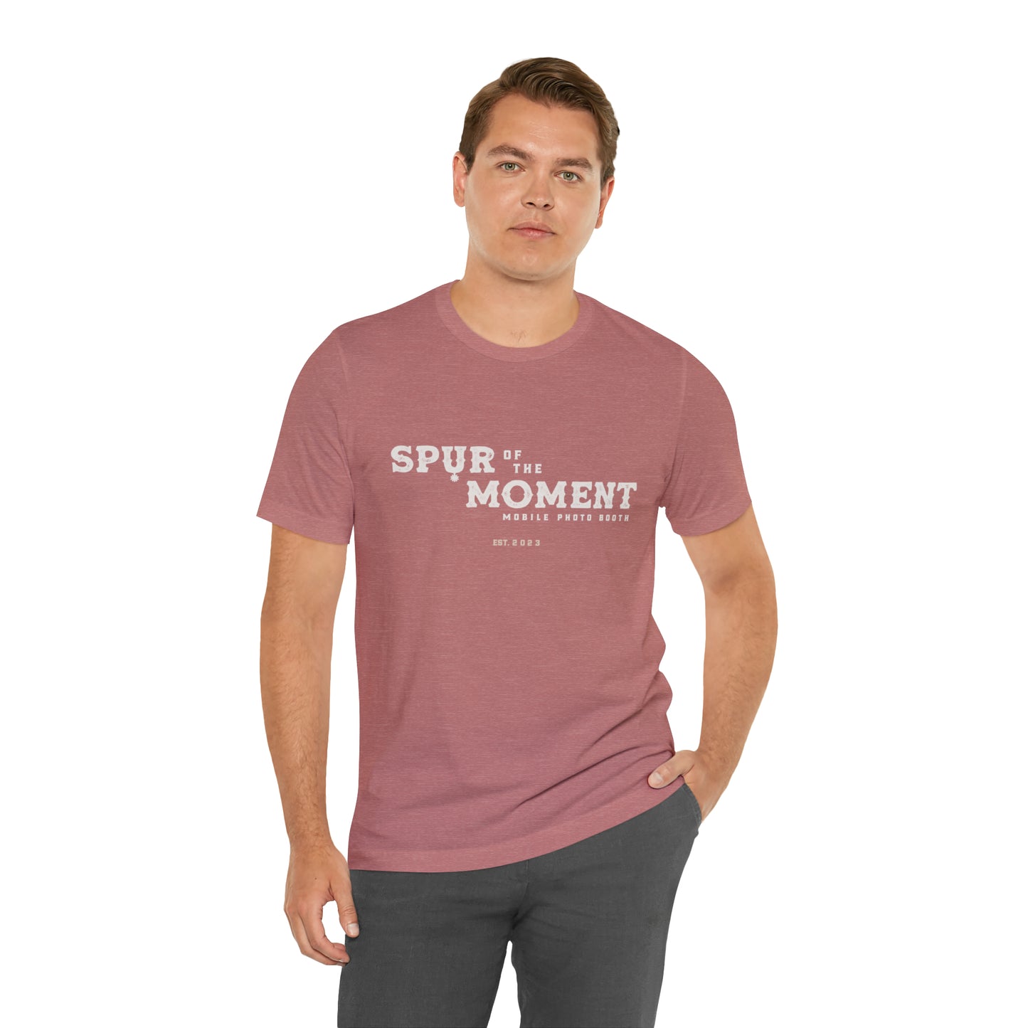 Spur of the Moment Photo Booth Short Sleeve Tee