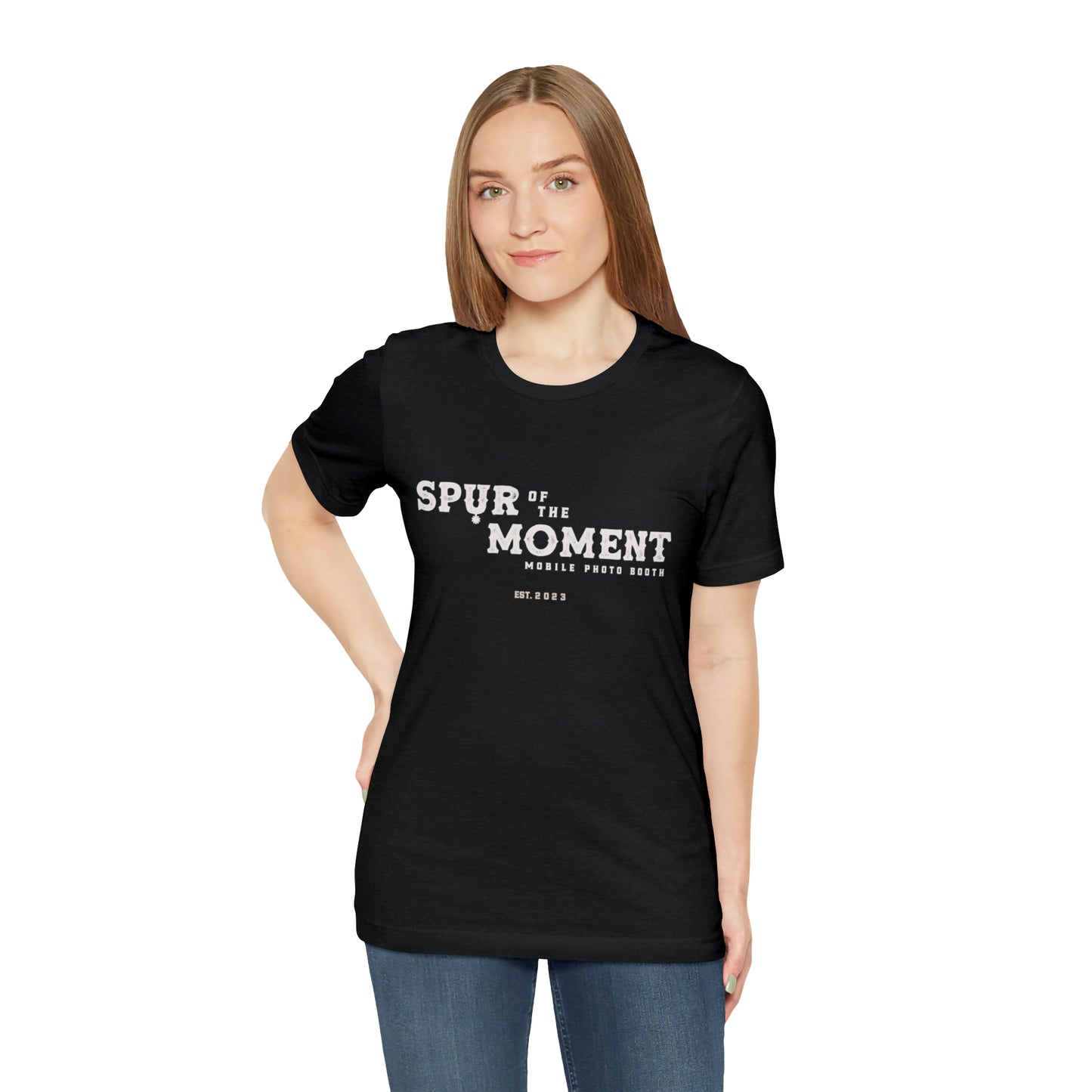 Spur of the Moment Photo Booth Short Sleeve Tee