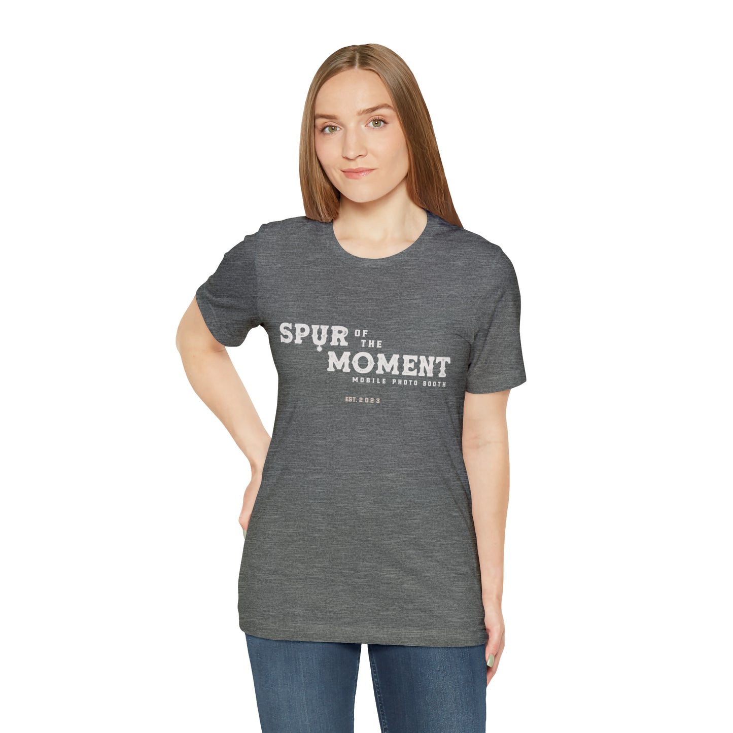 Spur of the Moment Photo Booth Short Sleeve Tee