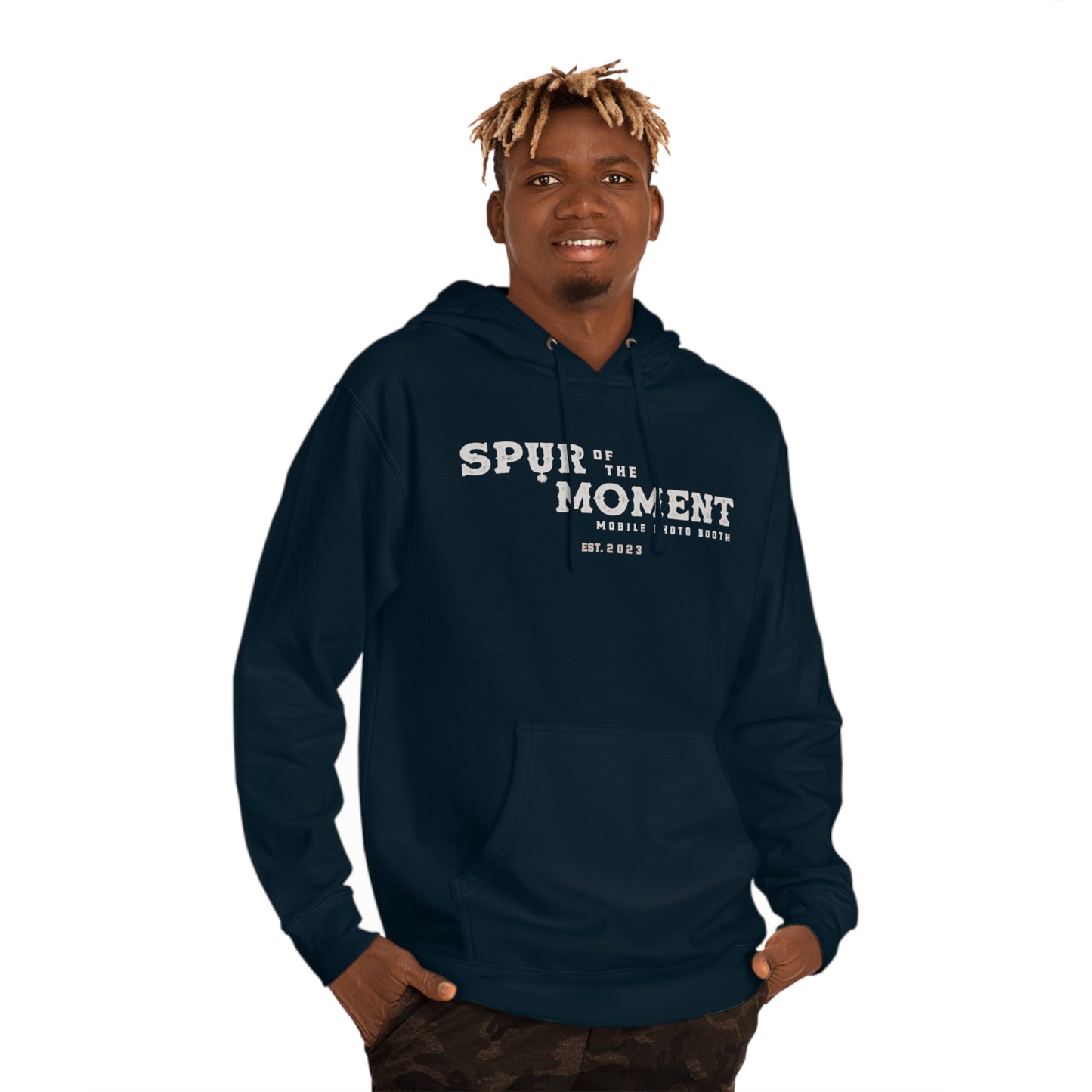 Spur of the Moment Photo Booth Hooded Sweatshirt