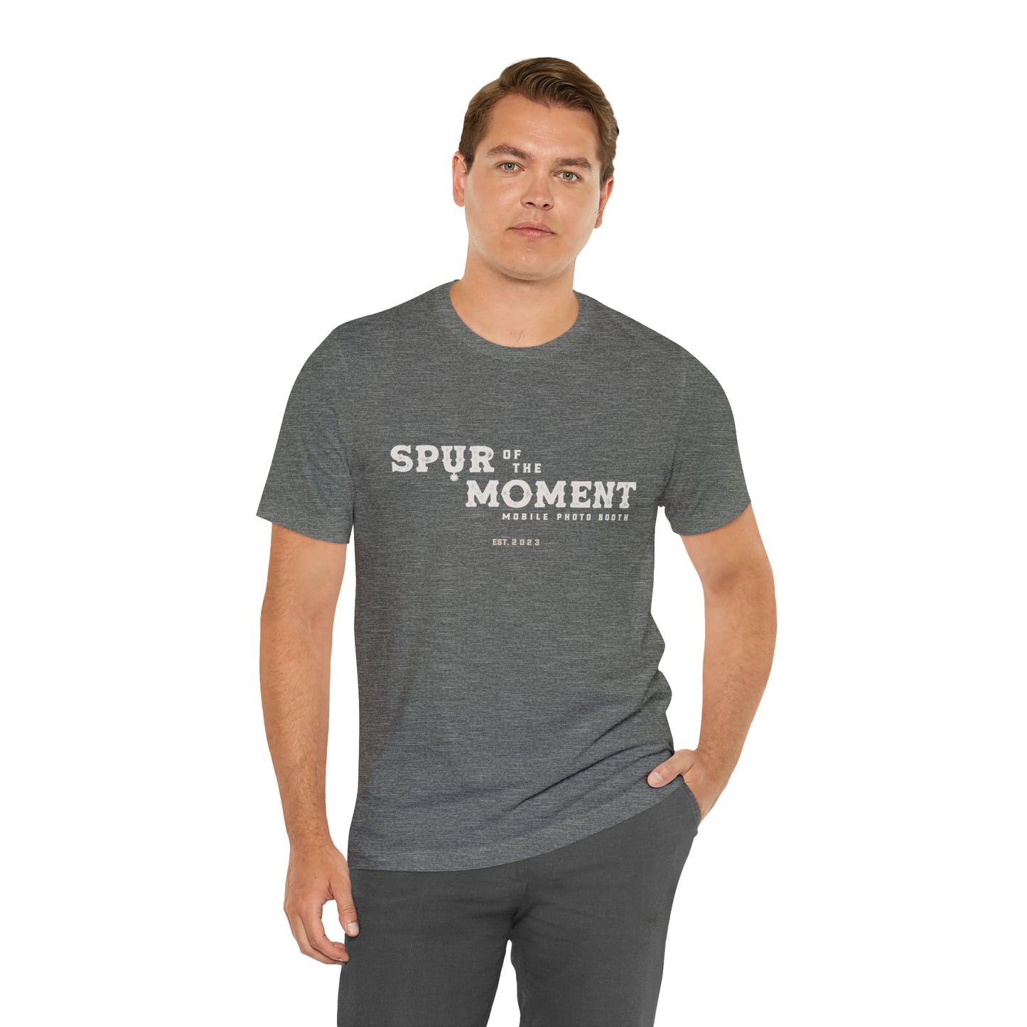 Spur of the Moment Photo Booth Short Sleeve Tee