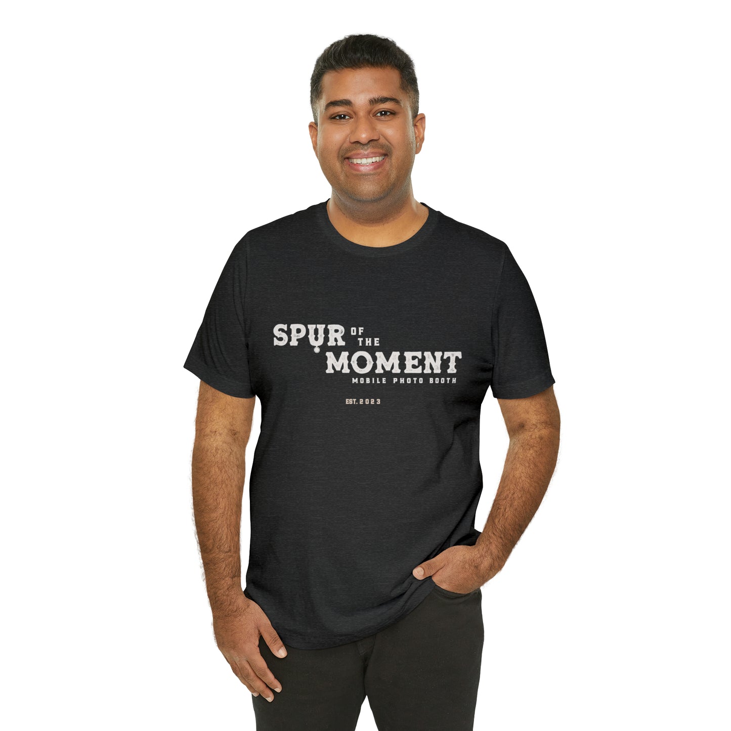 Spur of the Moment Photo Booth Short Sleeve Tee