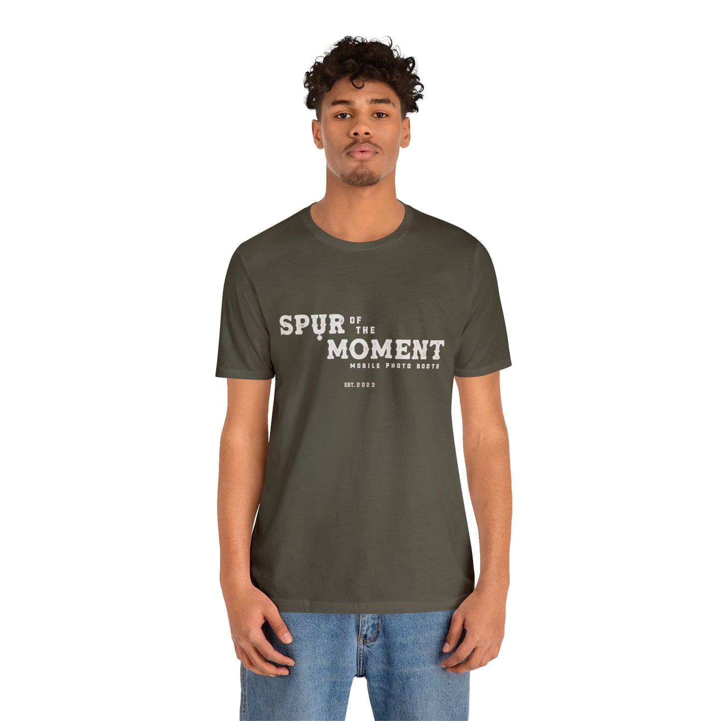 Spur of the Moment Photo Booth Short Sleeve Tee