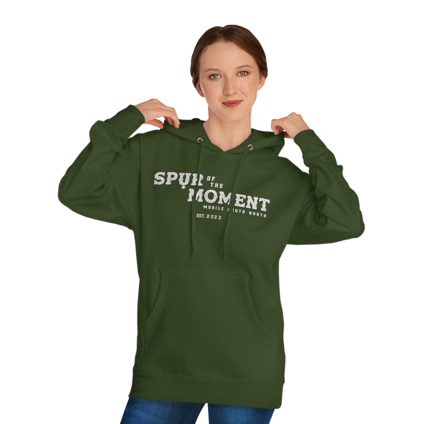 Spur of the Moment Photo Booth Hooded Sweatshirt