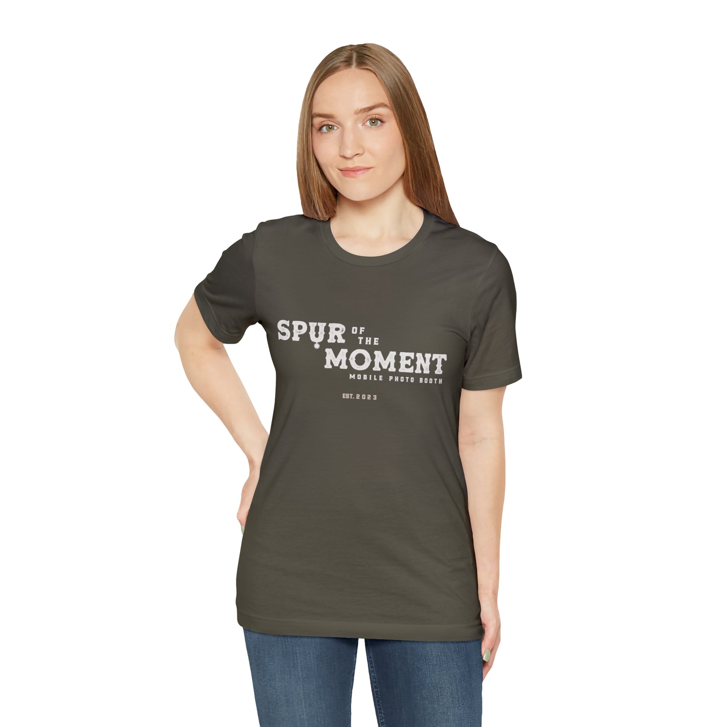 Spur of the Moment Photo Booth Short Sleeve Tee