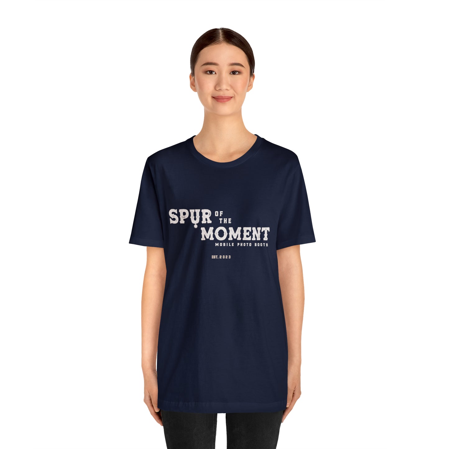 Spur of the Moment Photo Booth Short Sleeve Tee