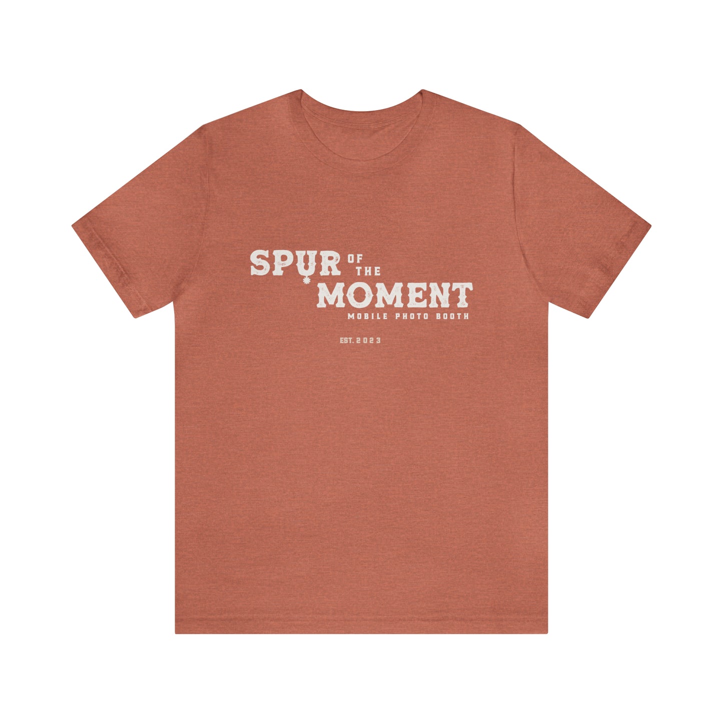 Spur of the Moment Photo Booth Short Sleeve Tee