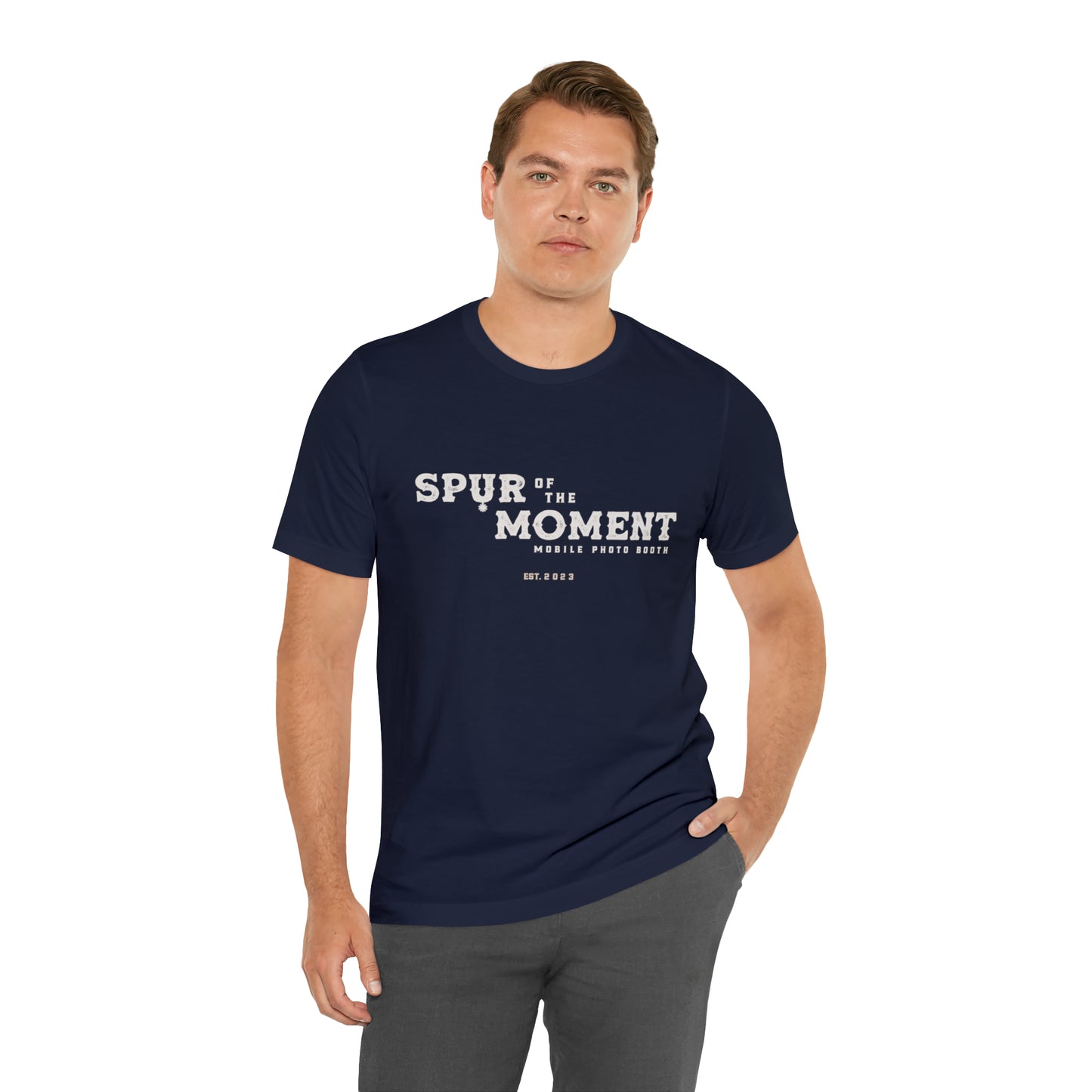 Spur of the Moment Photo Booth Short Sleeve Tee