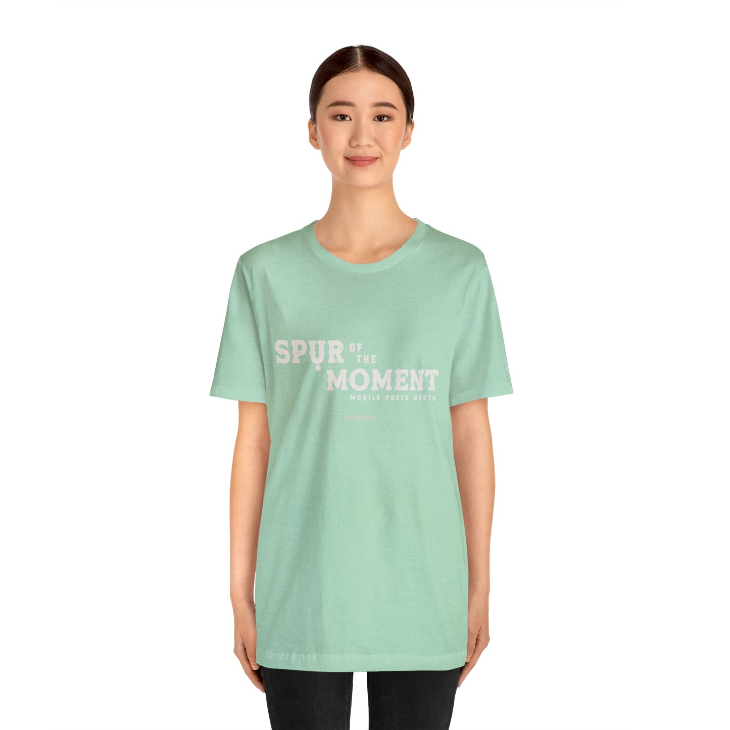 Spur of the Moment Photo Booth Short Sleeve Tee