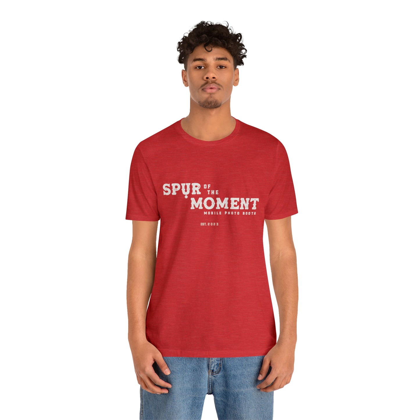 Spur of the Moment Photo Booth Short Sleeve Tee