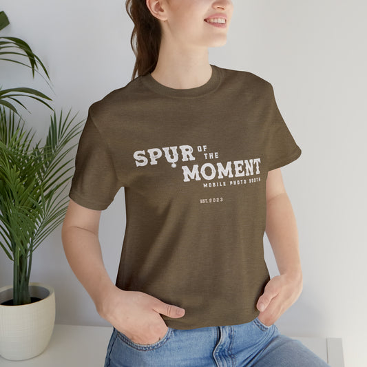 Spur of the Moment Photo Booth Short Sleeve Tee