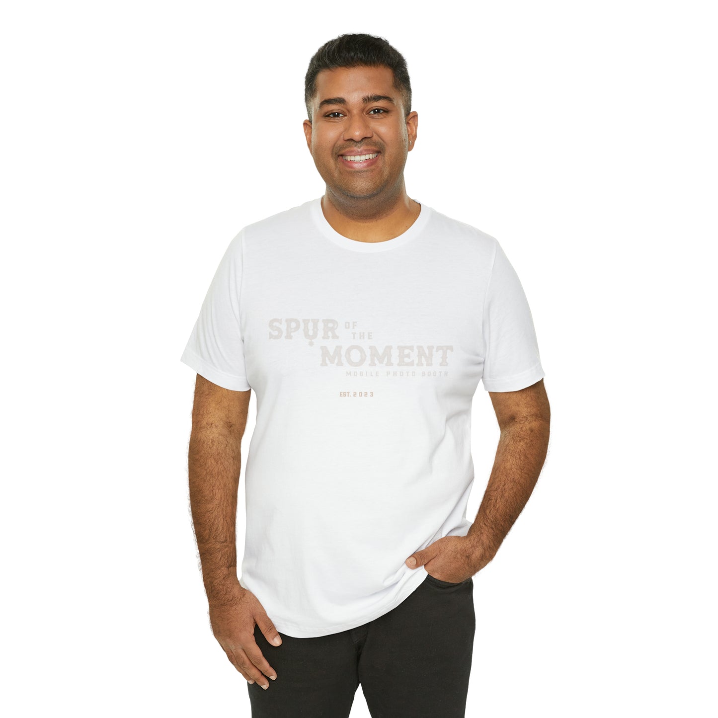 Spur of the Moment Photo Booth Short Sleeve Tee