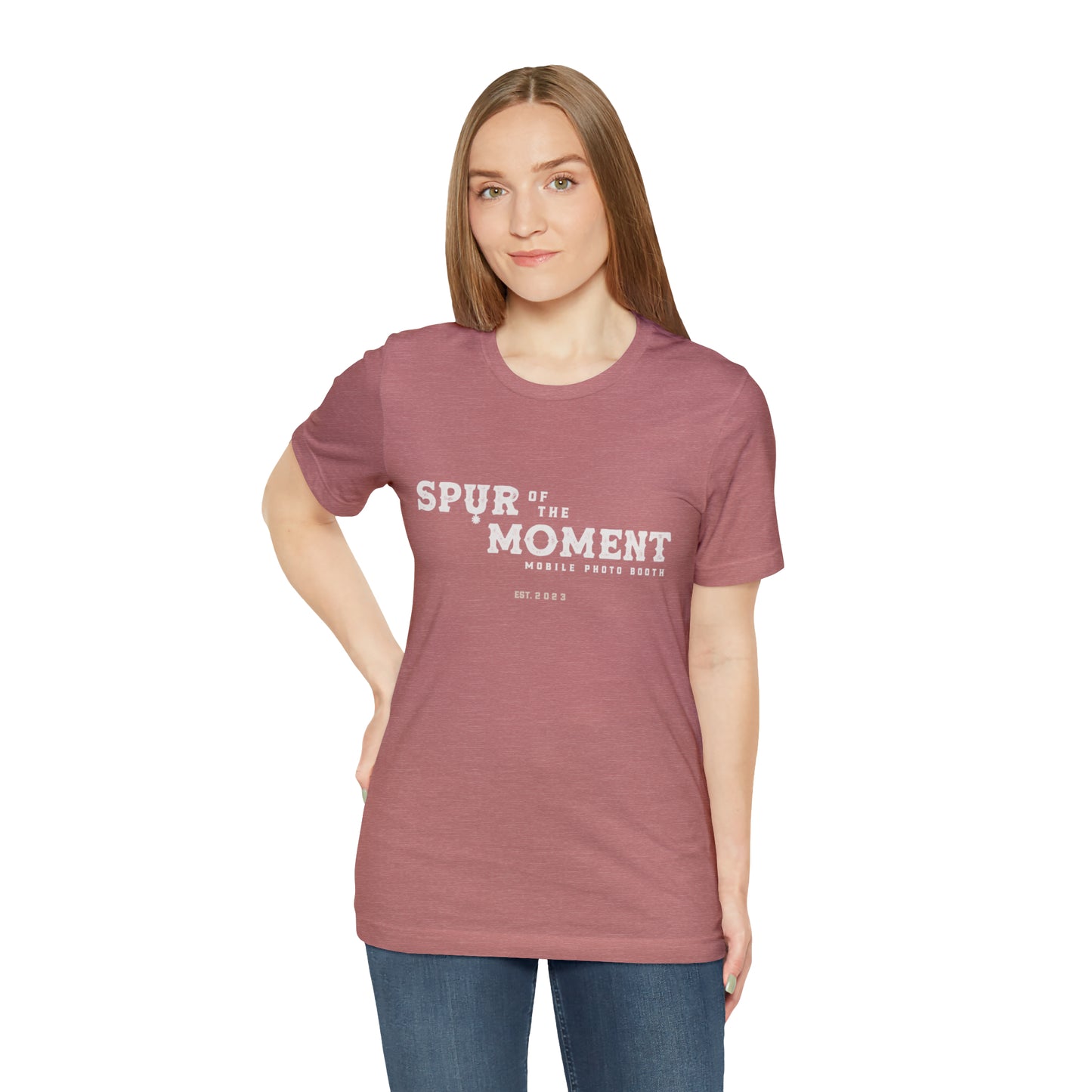 Spur of the Moment Photo Booth Short Sleeve Tee