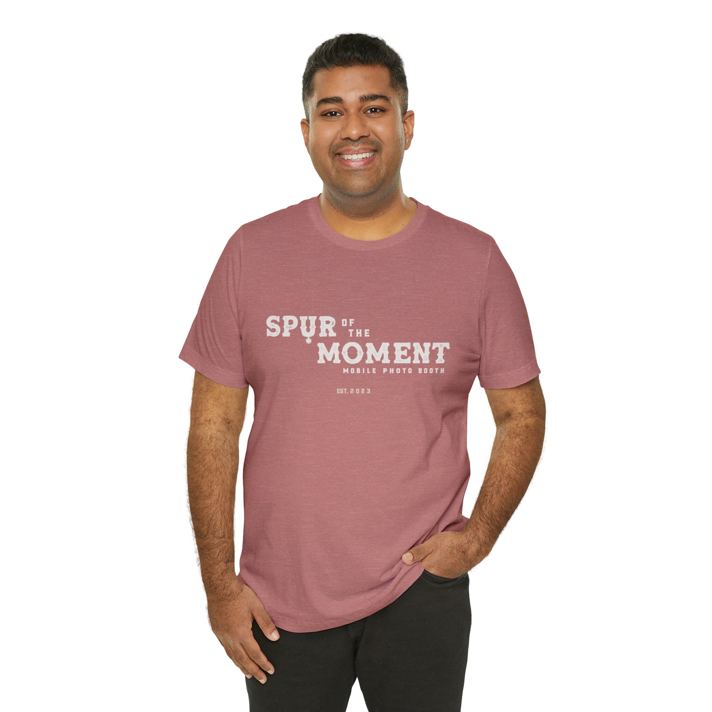 Spur of the Moment Photo Booth Short Sleeve Tee