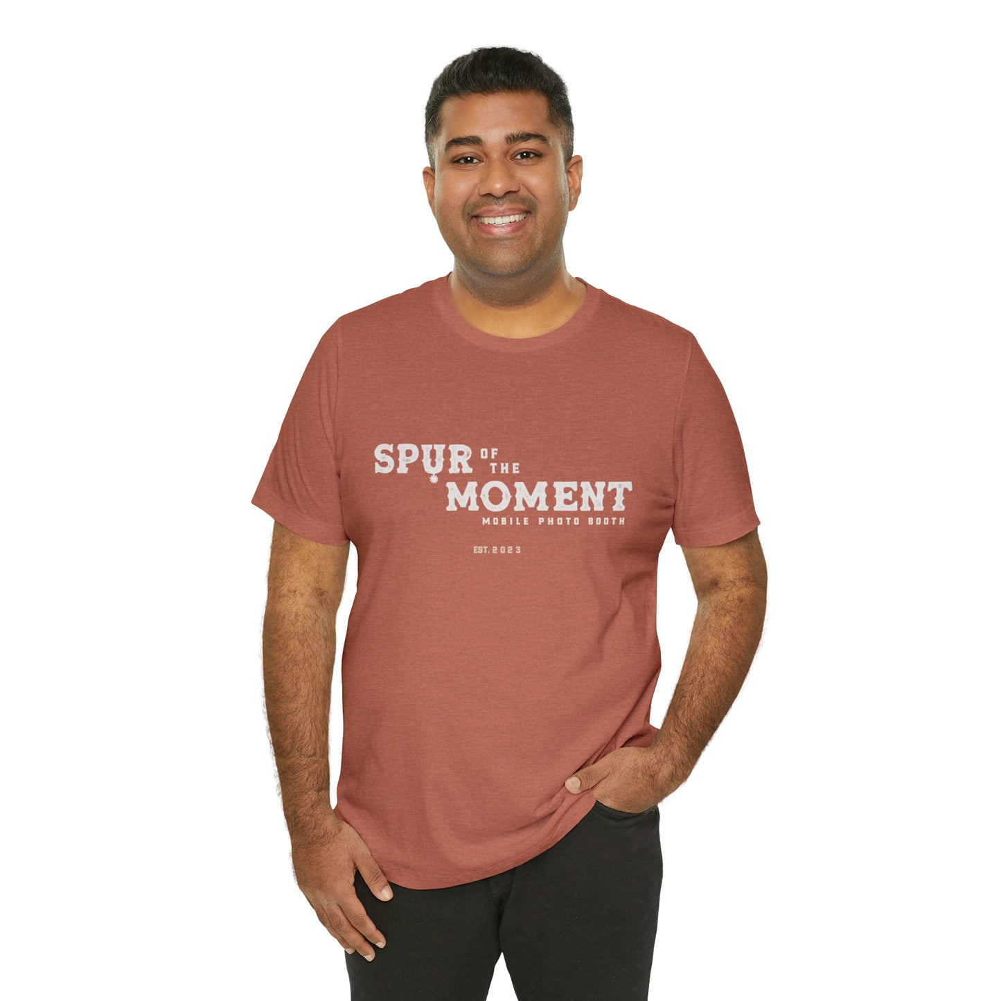 Spur of the Moment Photo Booth Short Sleeve Tee