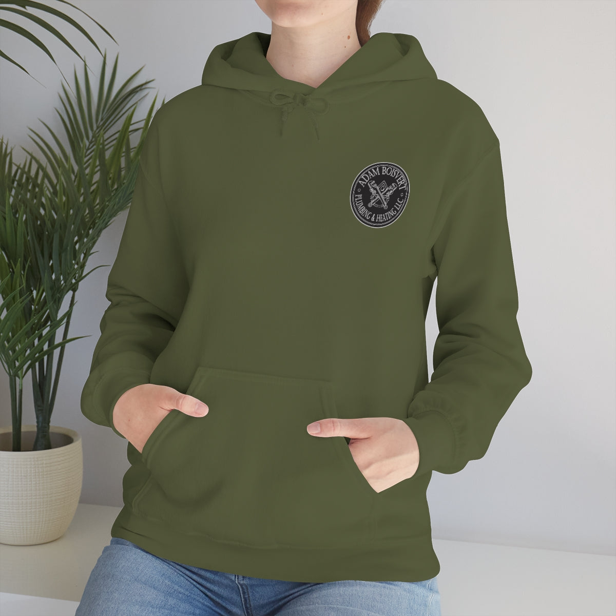 Boisvert Plumbing Logo Hoodie