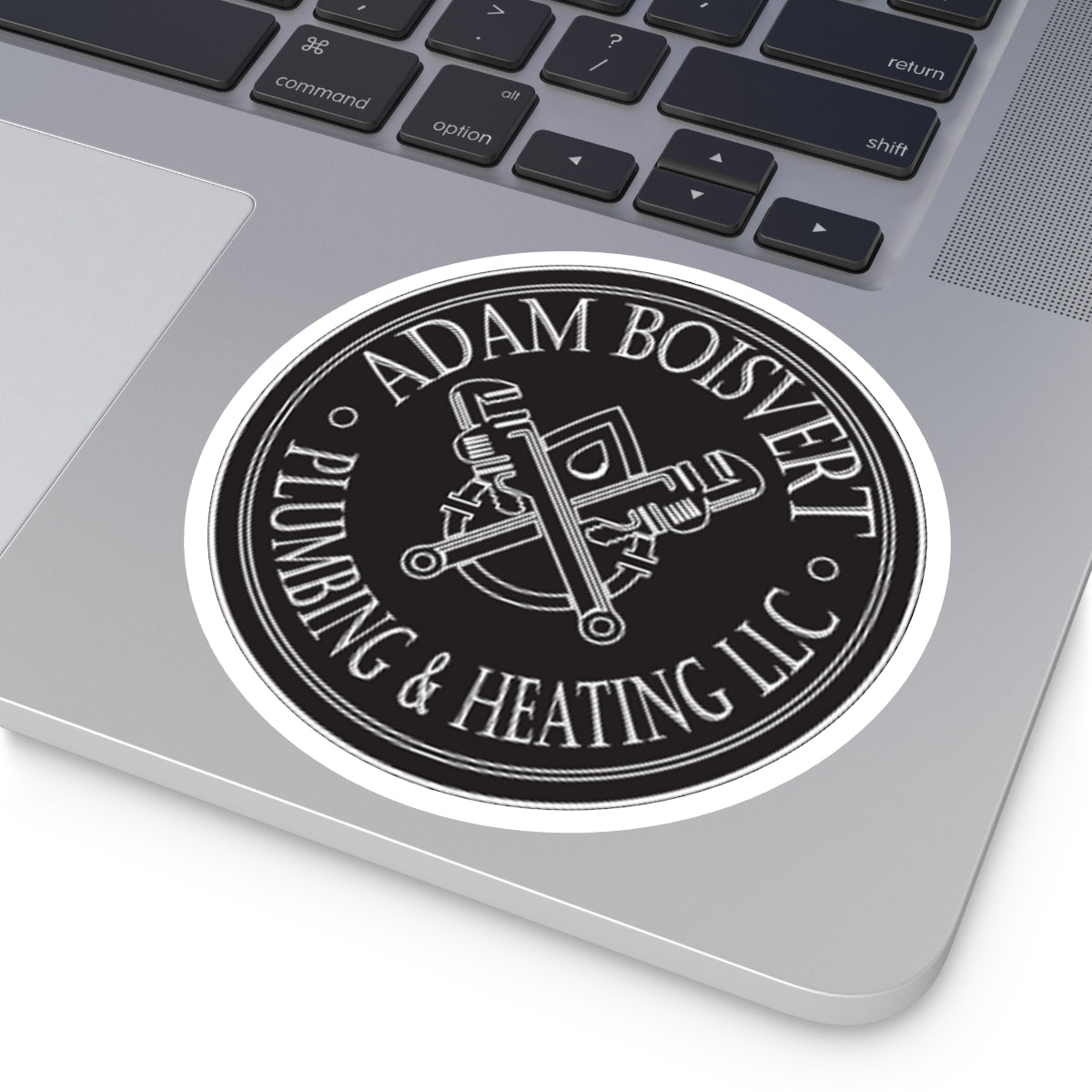 Boisvert Plumbing Round Stickers, Indoor\Outdoor