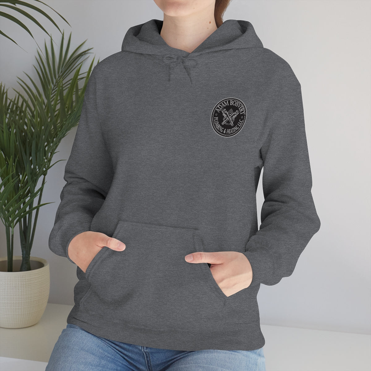 Boisvert Plumbing Logo Hoodie